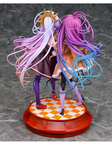 No Game No Life Estatua 1/7 Shiro & Schwi 22 cm