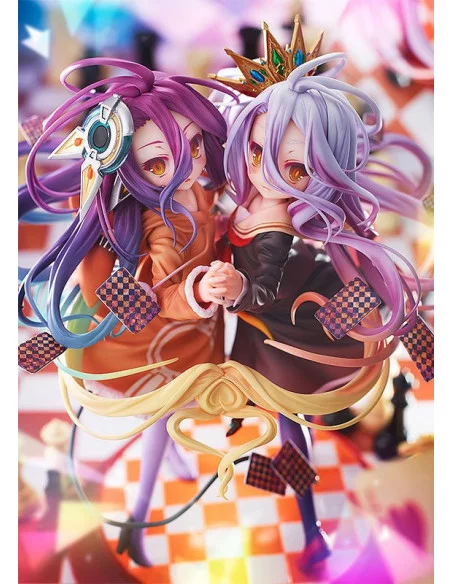 No Game No Life Estatua 1/7 Shiro & Schwi 22 cm