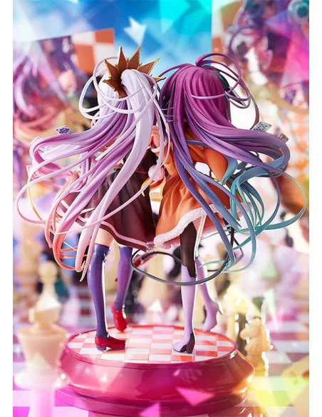 No Game No Life Estatua 1/7 Shiro & Schwi 22 cm