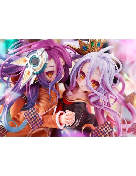 No Game No Life Estatua 1/7 Shiro & Schwi 22 cm