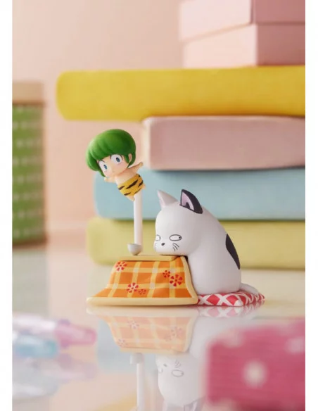 Urusei Yatsura Minifigura Ten & Kotatsuneko 7 cm