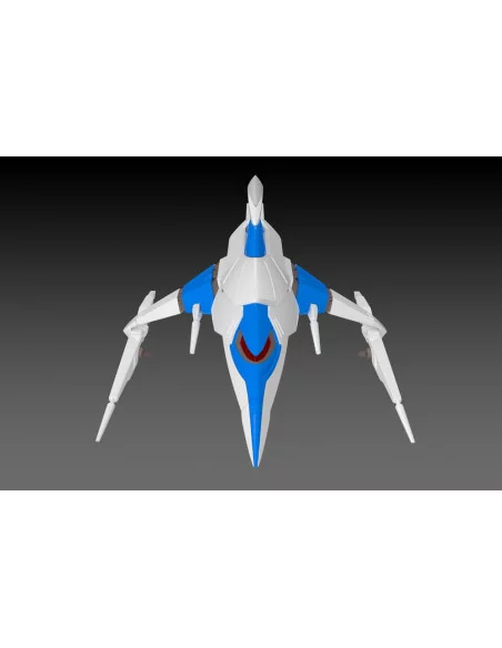 Dariusburst CS Core Figura Plastic Kit 1/144 Legend Silver Hawk 3F-1B Space Fighter 2P Color Ver. 14 cm