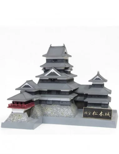 Original Illustration Figura Plastic Kit National treasure Matsumoto Castle (third-run) 18 cm