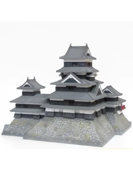 Original Illustration Figura Plastic Kit National treasure Matsumoto Castle (third-run) 18 cm