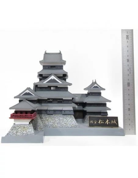 Original Illustration Figura Plastic Kit National treasure Matsumoto Castle (third-run) 18 cm