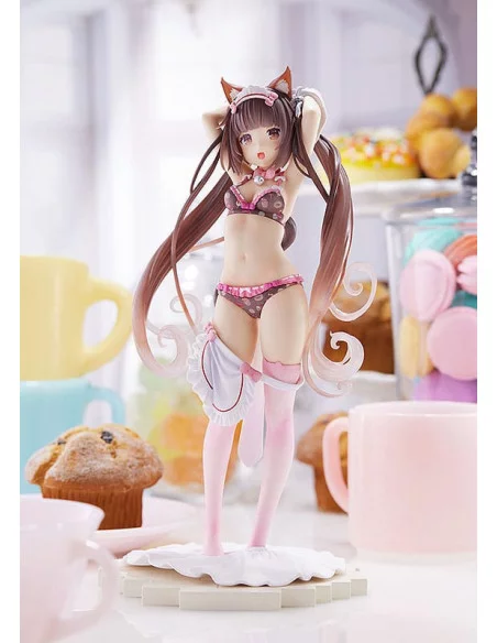 Nekopara Estatua PVC 1/7 Chocola Lovely Sweets Time 24 cm