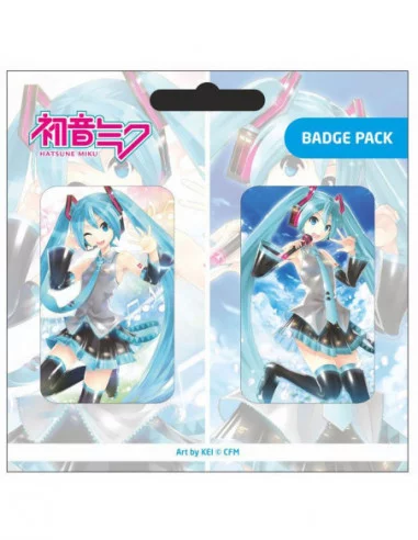 Hatsune Miku Pack de Chapas Set A