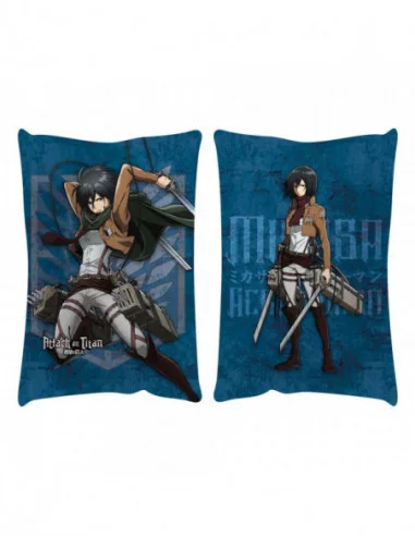 Attack on Titan almohada Mikasa Ackermann 50 x 35 cm