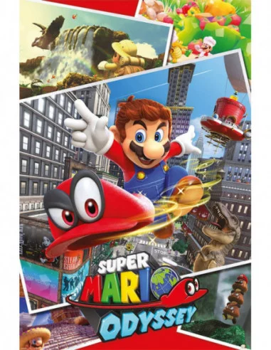 Super Mario Odyssey Set de 4 Pósteres Collage 61 x 91 cm (4)