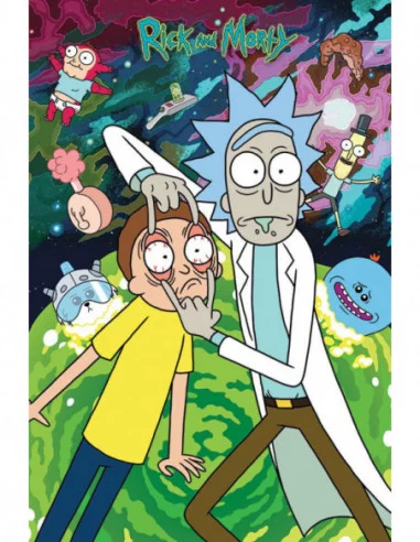 Rick and Morty Set de 4 Pósteres Watch 61 x 91 cm (4)