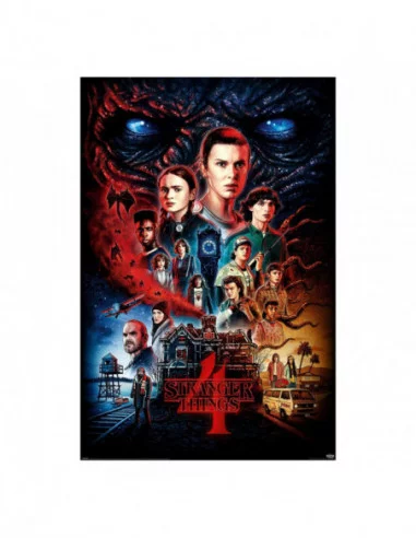 Stranger Things 4 Set de 4 Pósteres Vecna 61 x 91 cm (4)