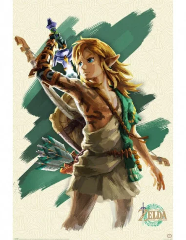 The Legend of Zelda Tears of the Kingdom Set de 5 Pósteres Link Unleashed 61 x 91 cm (5)