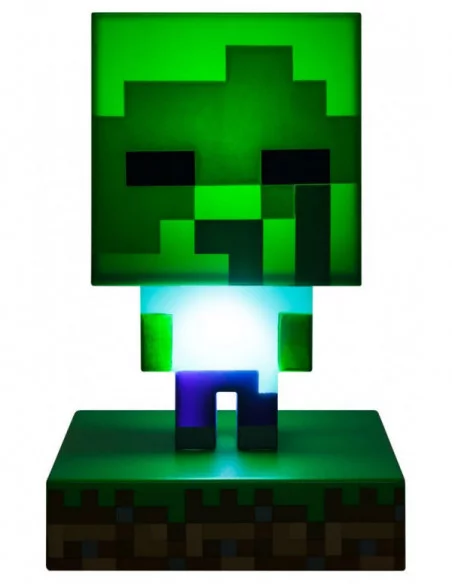 Minecraft lámpara 3D Icon Zombie