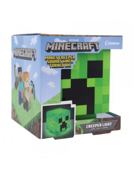 Minecraft Lámpara Creeper