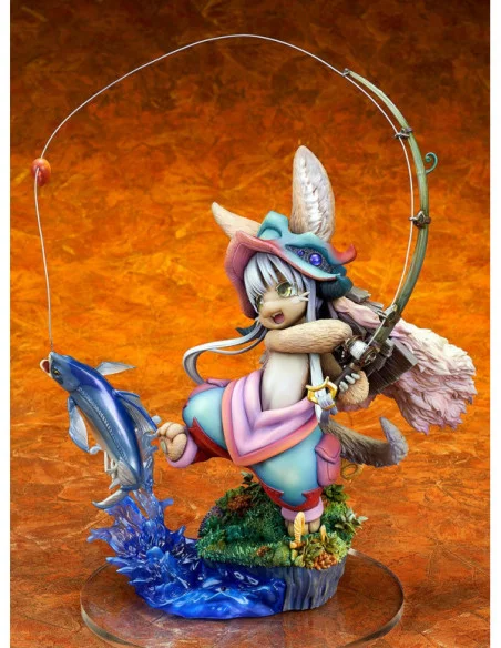 Made in Abyss Estatua PVC 1/8 Nanachi Gankimasu Fishing 23 cm