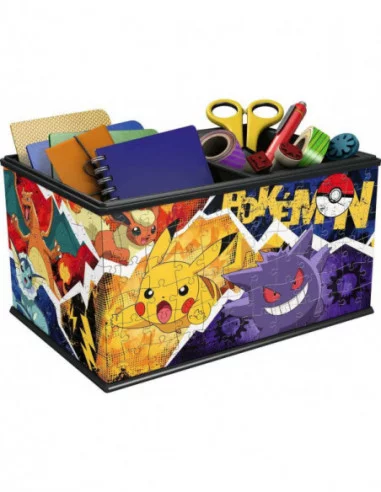 Pokémon Puzzle 3D Caja de almacenamiento (223 piezas)