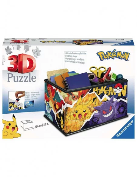 Pokémon Puzzle 3D Caja de almacenamiento (223 piezas)