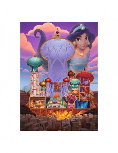 Disney Castle Collection Puzzle Jasmín (Aladdín) (1000 piezas)