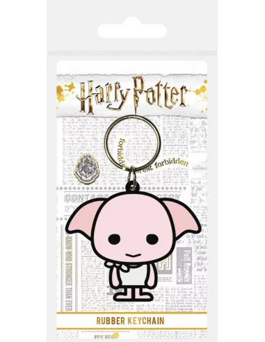 Harry Potter Llavero caucho Chibi Dobby 6 cm