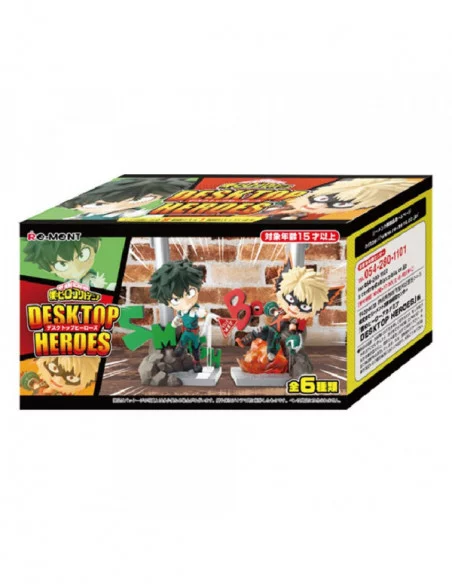 My Hero Academia Minifiguras 6 cm Desktop Heroes Expositor (6)