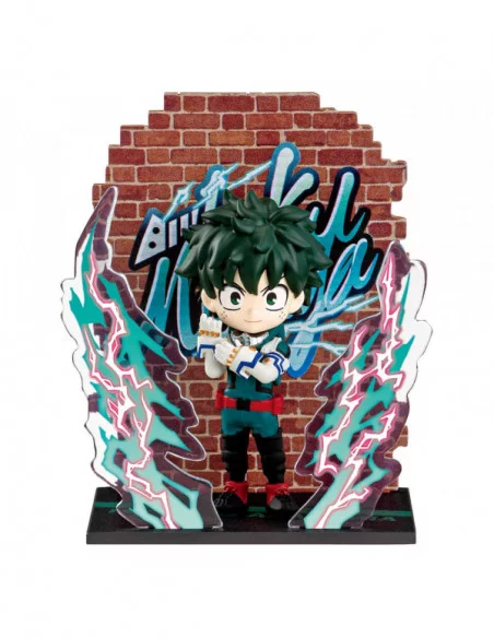 My Hero Academia Minifiguras 6 cm Wall Art Collection Heroes & Villains Expositor (6)