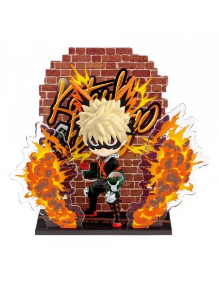 My Hero Academia Minifiguras 6 cm Wall Art Collection Heroes & Villains Expositor (6)