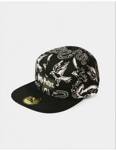 Harry Potter Gorra Snapback Heraldic Animals BW