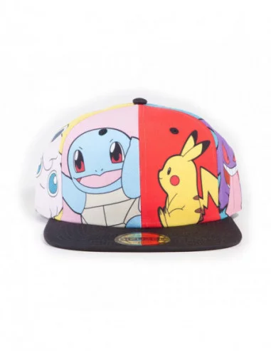 Pokemon Gorra Snapback Multi Pop Art