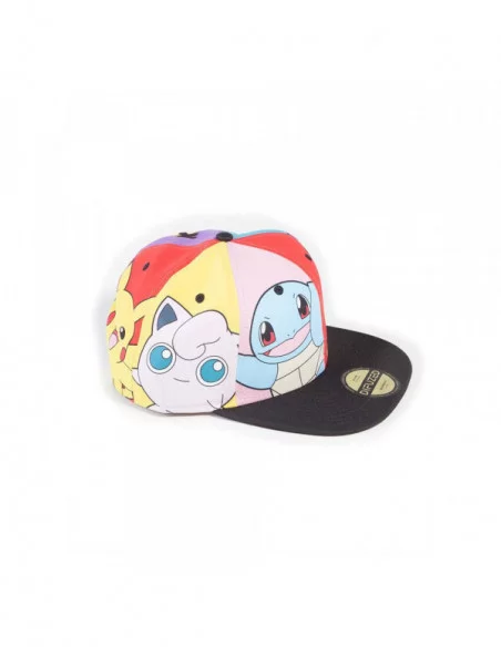 Pokemon Gorra Snapback Multi Pop Art