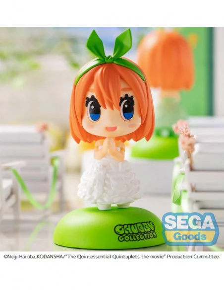 The Quintessential Quintuplets: The Movie Estatua PVC Chubby Collection Yotsuba Nakano 11 cm