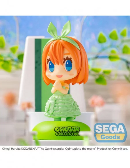 The Quintessential Quintuplets: The Movie Estatua PVC Chubby Collection Yotsuba Nakano 11 cm