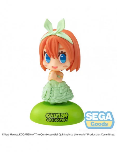 The Quintessential Quintuplets: The Movie Estatua PVC Chubby Collection Yotsuba Nakano 11 cm