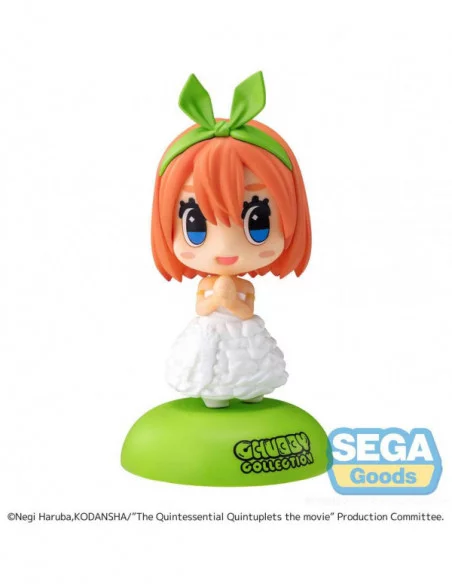 The Quintessential Quintuplets: The Movie Estatua PVC Chubby Collection Yotsuba Nakano 11 cm