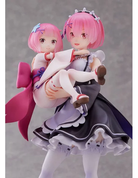 Re:Zero Starting Life in Another World Estatua PVC 1/7 Ram & Childhood Ram 23 cm