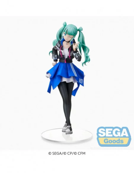 Hatsune Miku Estatua PVC SPM Street Sekai Miku 21 cm