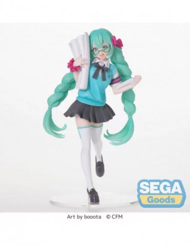 Hatsune Miku Estatua Luminasta PVC Hatsune Miku 16th Anniversary Booota Ver. 18 cm