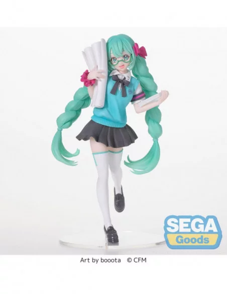 Hatsune Miku Estatua Luminasta PVC Hatsune Miku 16th Anniversary Booota Ver. 18 cm