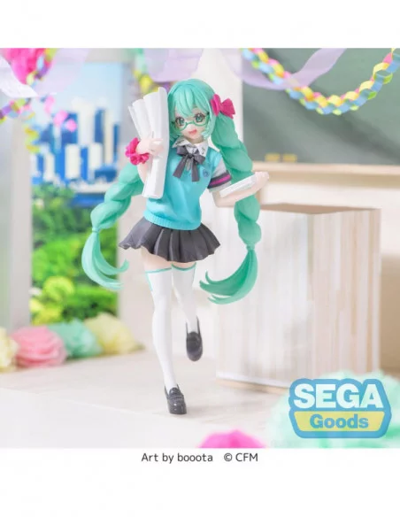 Hatsune Miku Estatua Luminasta PVC Hatsune Miku 16th Anniversary Booota Ver. 18 cm