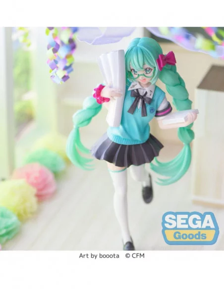 Hatsune Miku Estatua Luminasta PVC Hatsune Miku 16th Anniversary Booota Ver. 18 cm