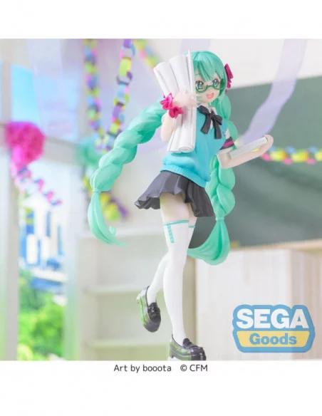 Hatsune Miku Estatua Luminasta PVC Hatsune Miku 16th Anniversary Booota Ver. 18 cm