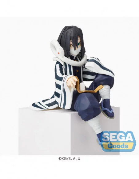 Demon Slayer: Kimetsu no Yaiba Estatua PVC PM Perching Obanai Iguro (re-run) 15 cm