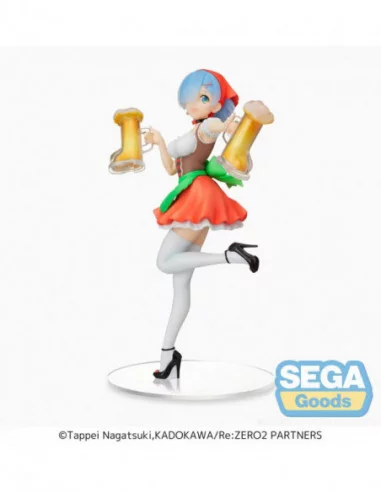 Re:Zero Starting Life in Another World Estatua PVC SPM Rem Oktoberfest Ver. (re-run) 21 cm