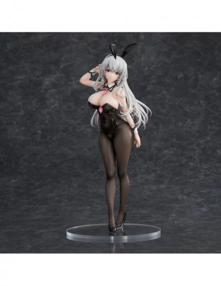 Haori Io Illustration Estatua PVC White-haired Bunny 29 cm