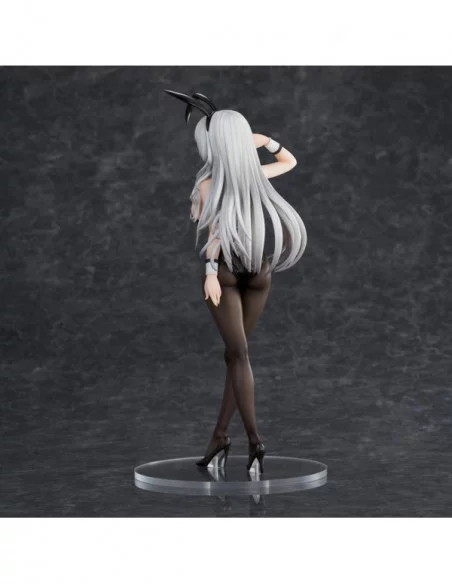 Haori Io Illustration Estatua PVC White-haired Bunny 29 cm