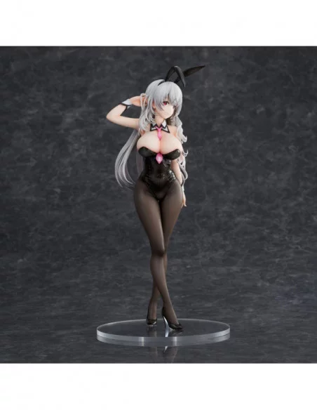 Haori Io Illustration Estatua PVC White-haired Bunny 29 cm