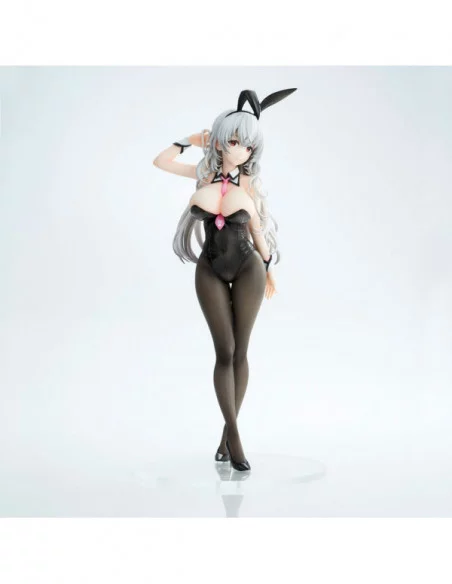 Haori Io Illustration Estatua PVC White-haired Bunny 29 cm