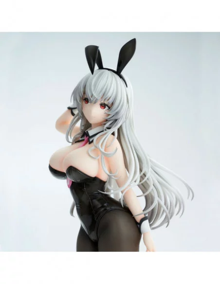 Haori Io Illustration Estatua PVC White-haired Bunny 29 cm