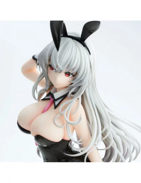 Haori Io Illustration Estatua PVC White-haired Bunny 29 cm