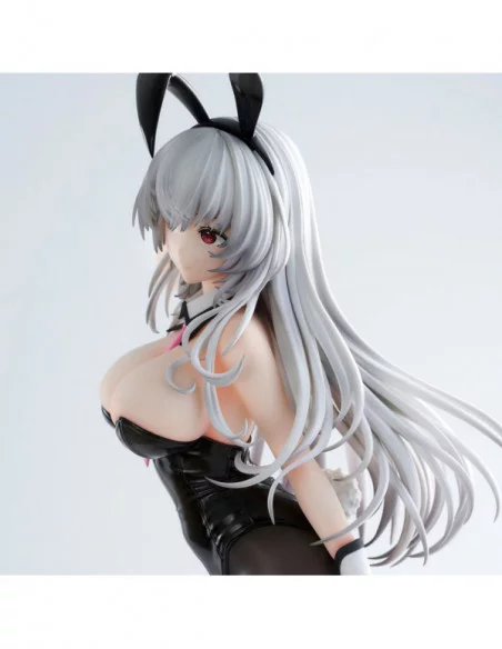 Haori Io Illustration Estatua PVC White-haired Bunny 29 cm