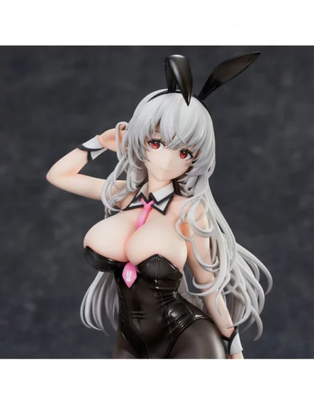 Haori Io Illustration Estatua PVC White-haired Bunny 29 cm